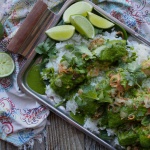 green coconut salmon