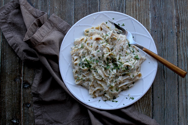 Fettuccine Alfredo (glutenfree, lactosefree) zenbelly