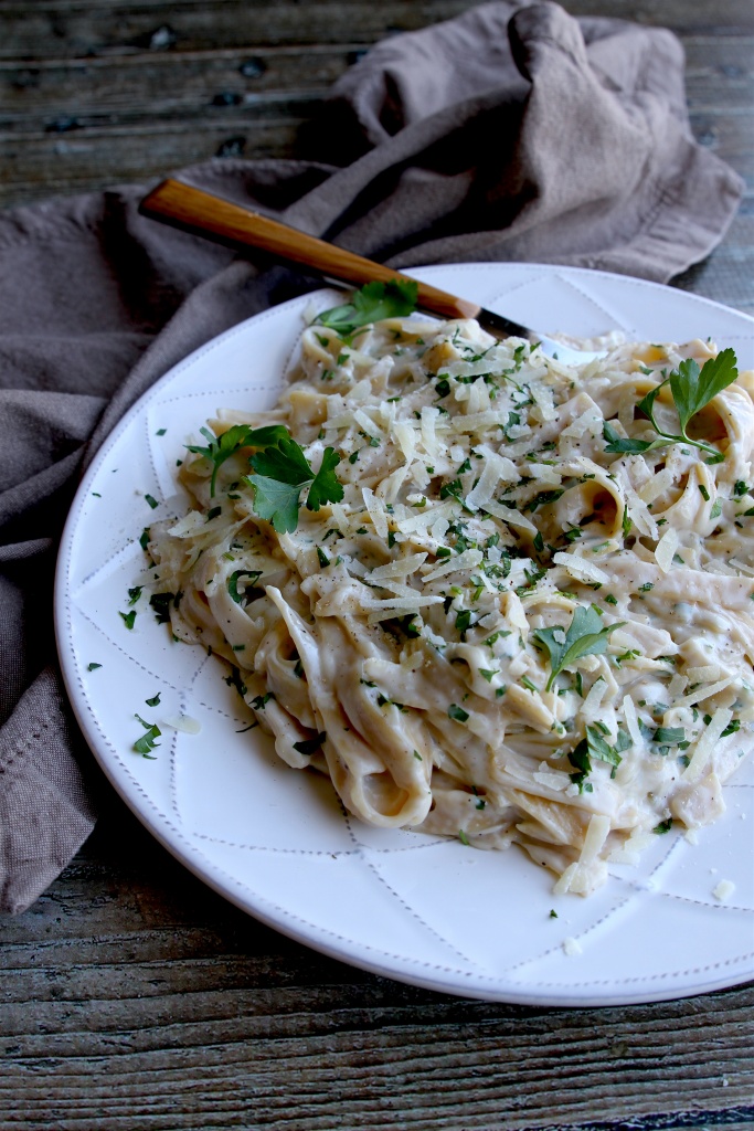 glutenfree fettuccine alfredo