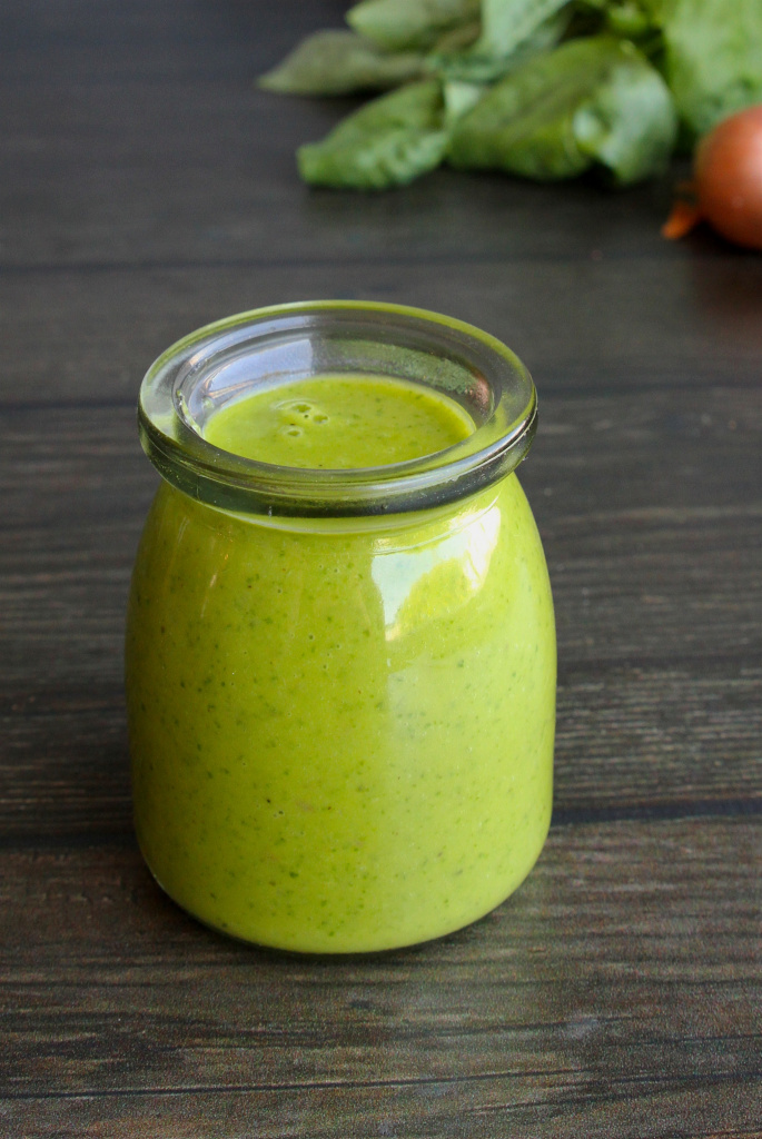 basil lime vinaigrette