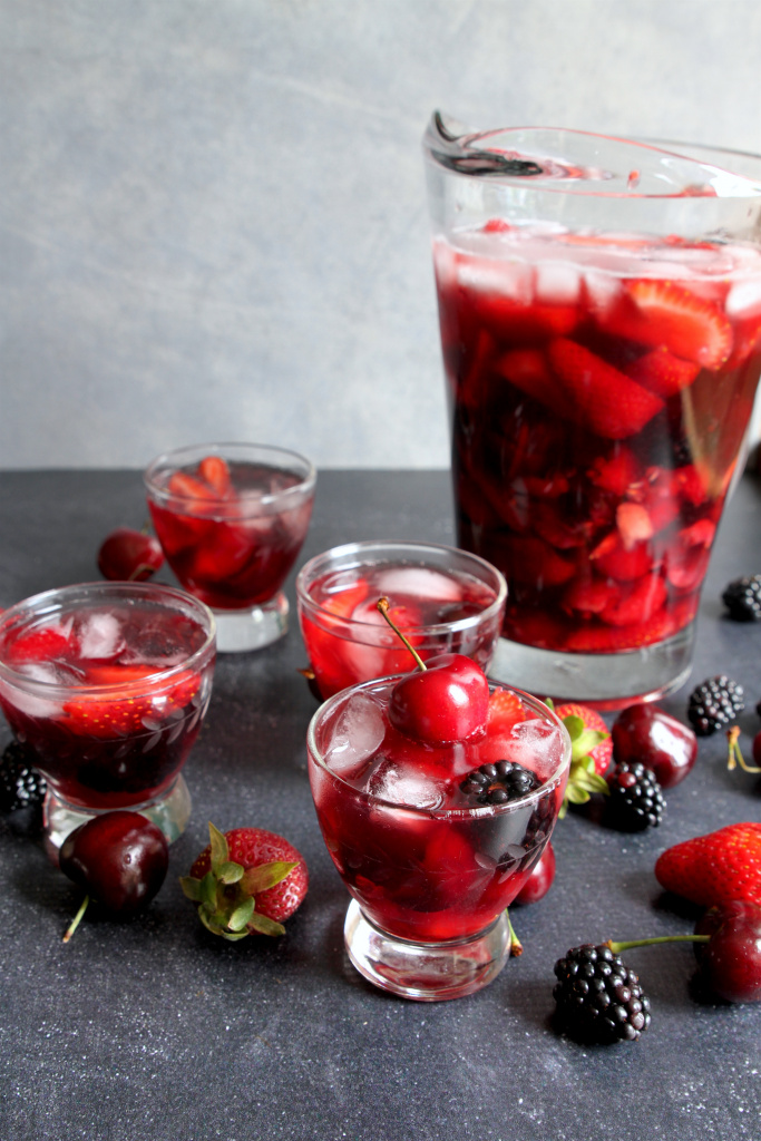 cherry berry sangria