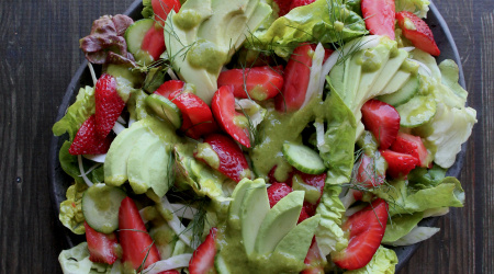 Summer Strawberry Salad