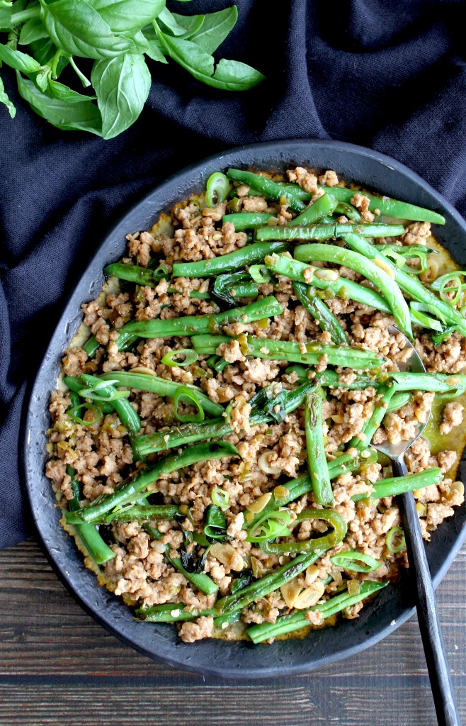 chile basil pork