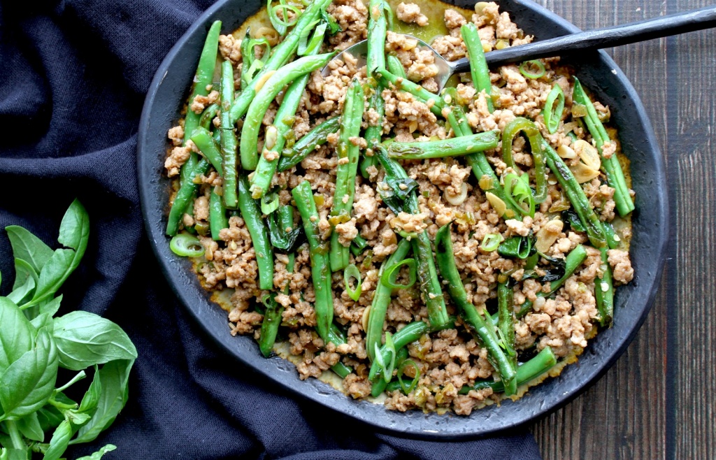 chile basil pork