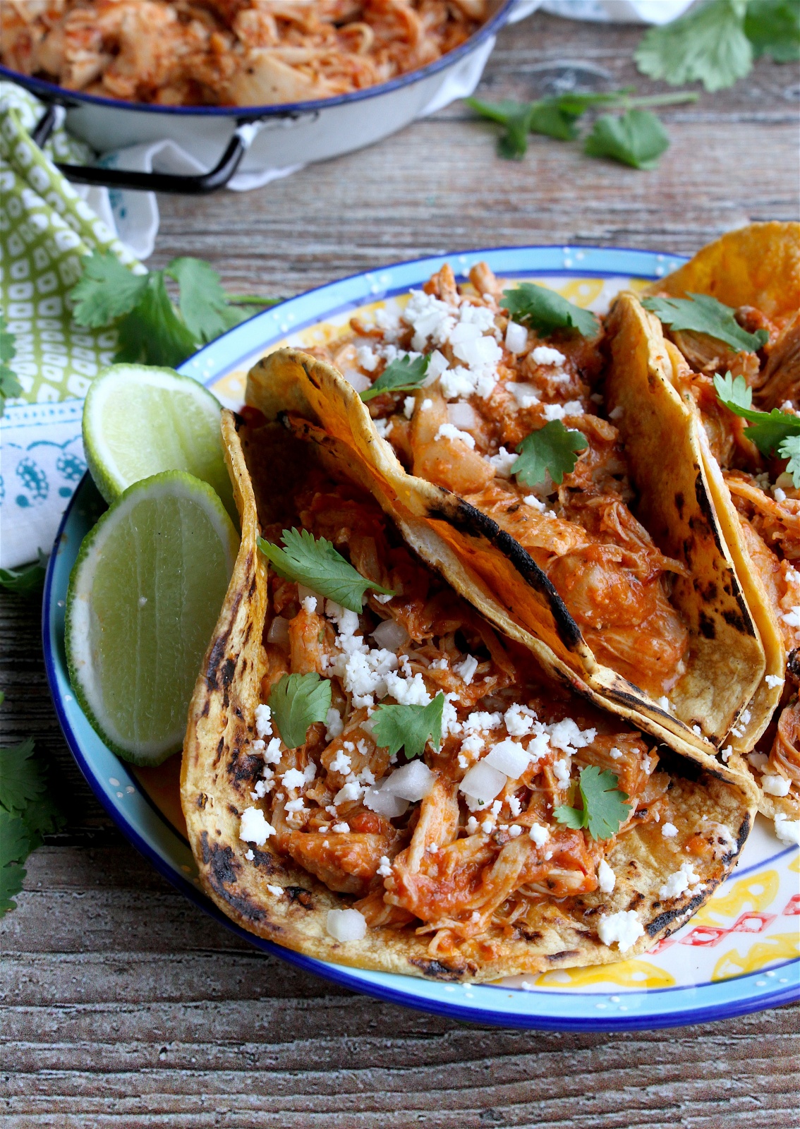 chicken tinga made in the instant pot ~ from zenbelly