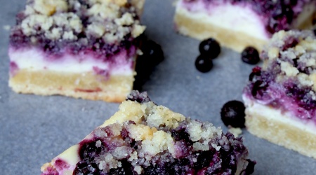 Blueberry Cheesecake Bars