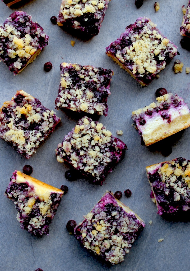 blueberry cheesecake bars