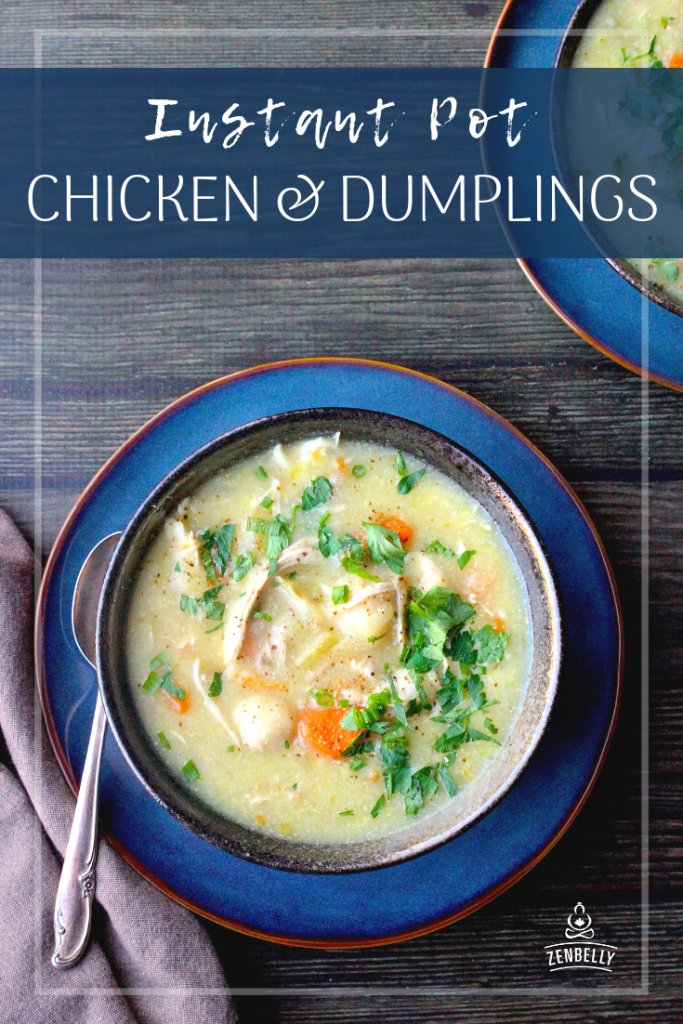 instant pot chicken & dumplings