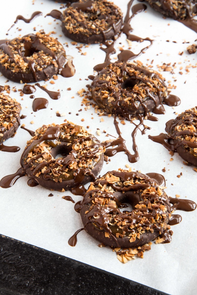 gluten-free samoa cookies