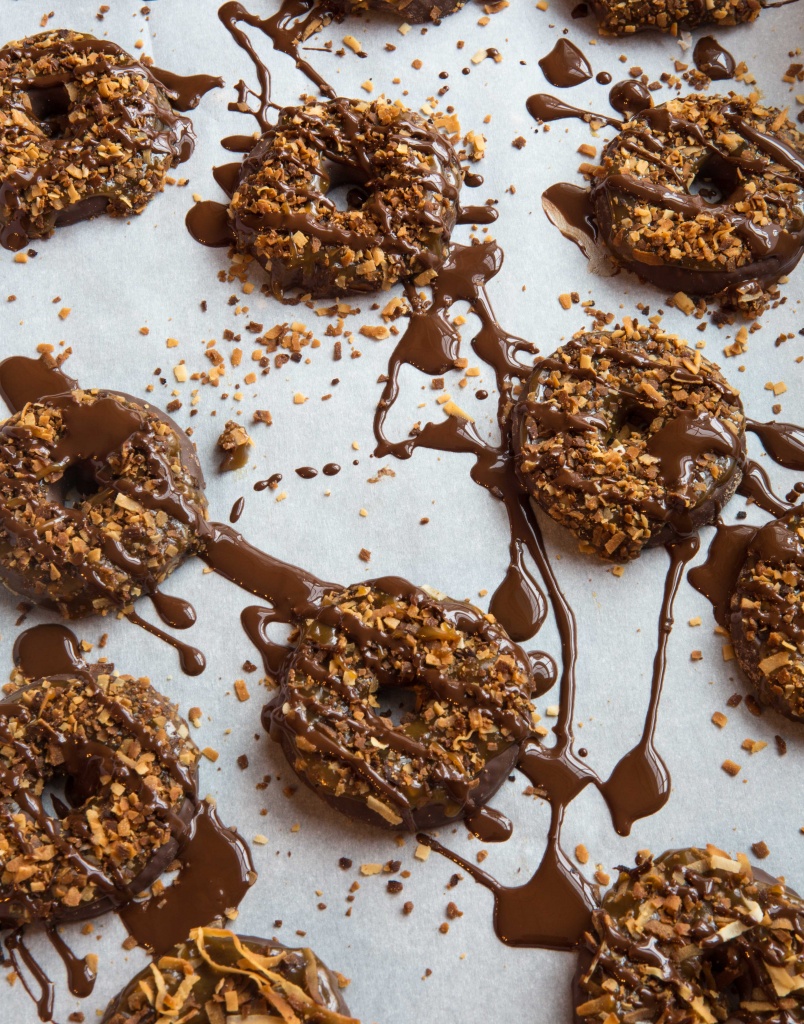 gluten-free samoa cookies