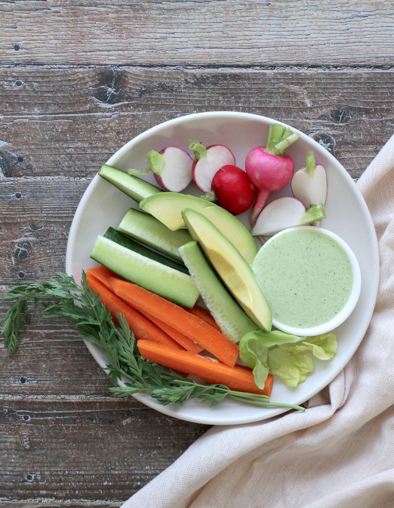 green goddess dressing & dip