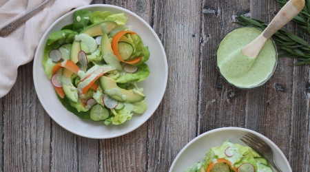 Green Goddess Dressing (paleo + dairy-free)