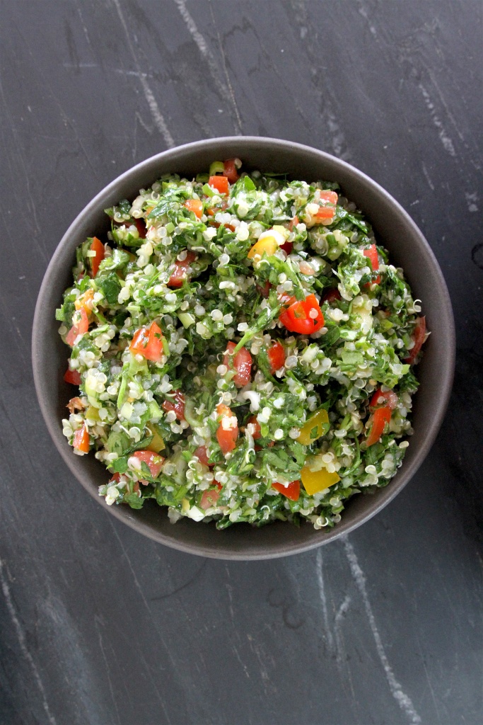 quinoa tabouli | gluten-free, dairy-free, nut-free, vegan | zenbelly