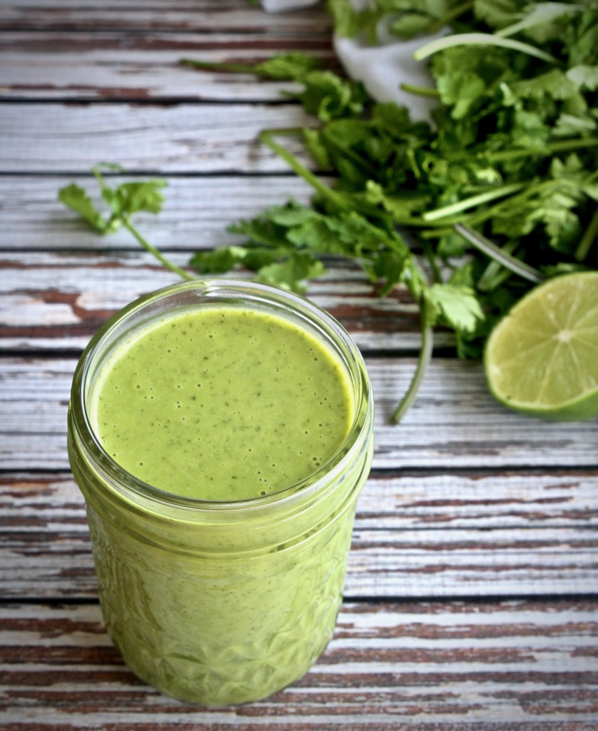 creamy cilantro lime dressing