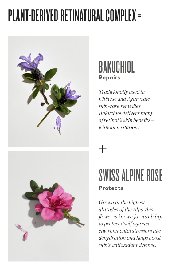 bakuchiol + swiss alpine rose