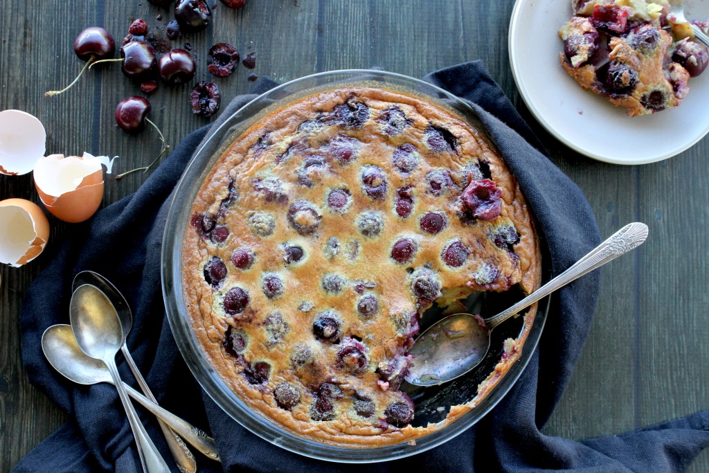 cherry clafoutis glutenfree