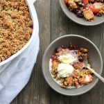 fruit crumble