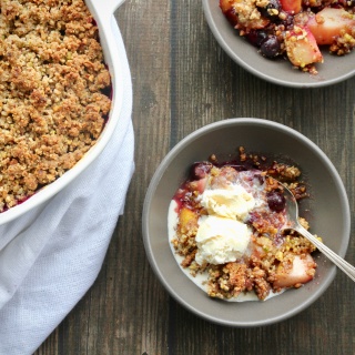 fruit crumble