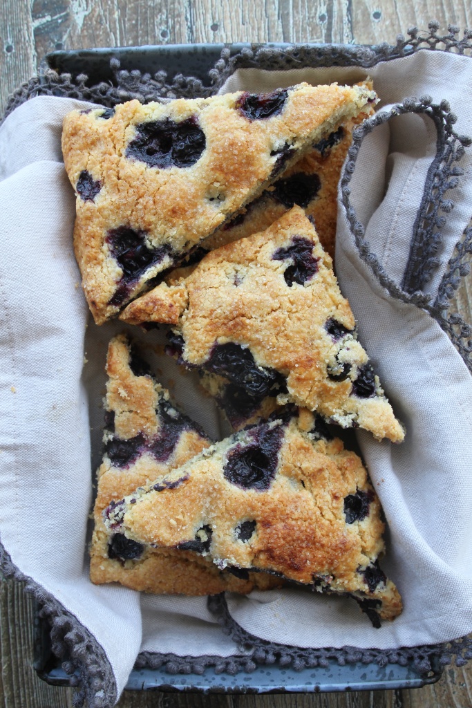 blueberry scones