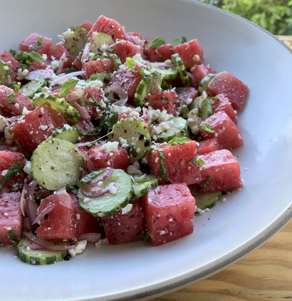 watermelon salad 