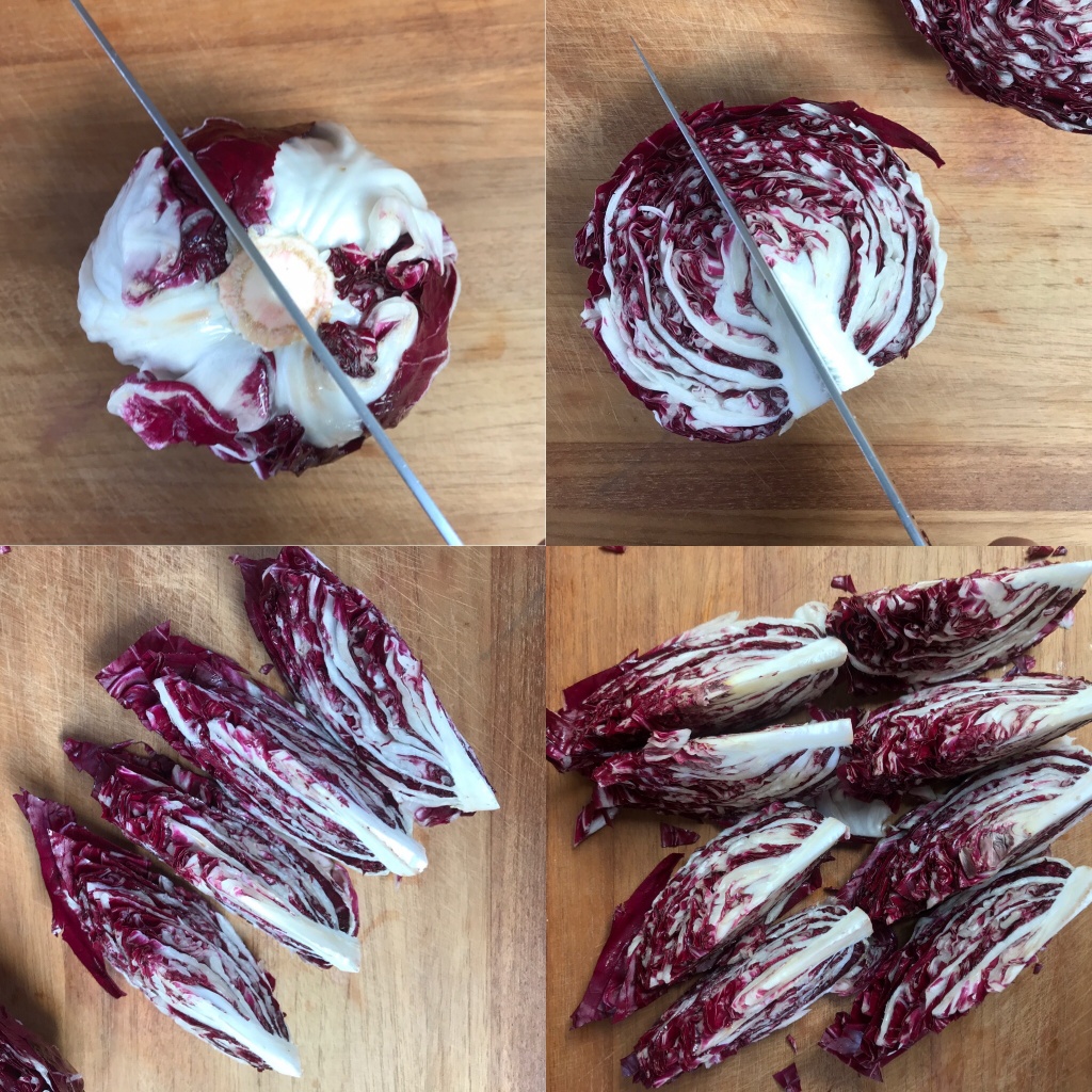 pork radicchio grapes 