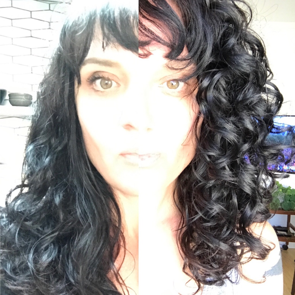 embracing my curly hair and why I don't use the curly girl method