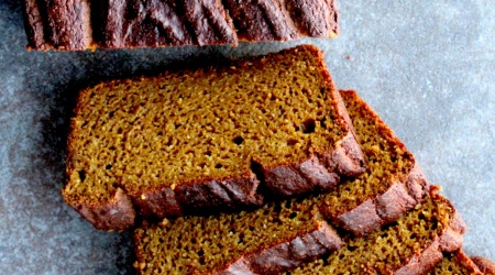 Brown Butter Bourbon Pumpkin Bread