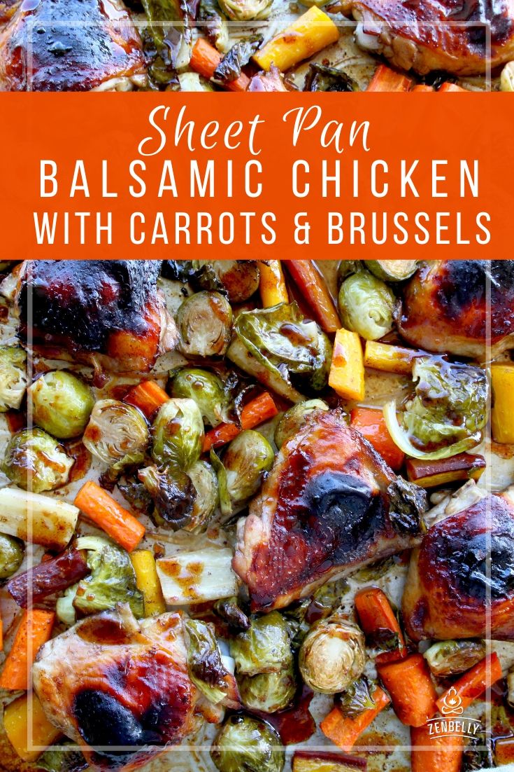 sheet pan balsamic chicken