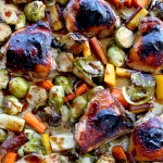 sheet pan balsamic chicken