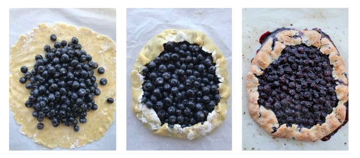 blueberry galette 