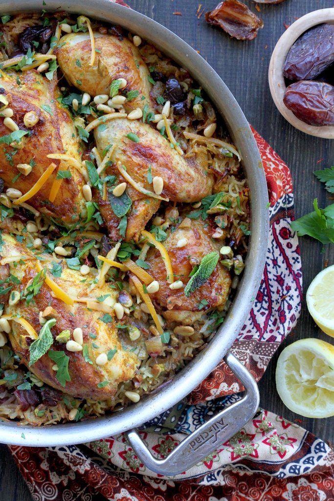 moroccan chicken and rice