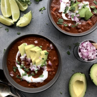 black bean soup