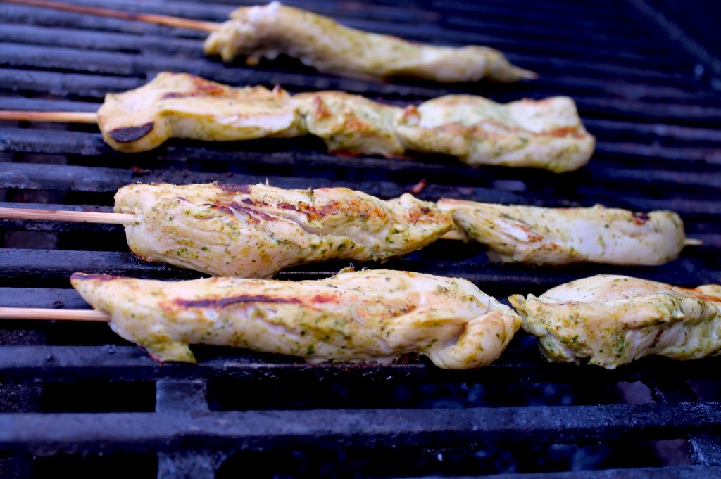 thai chicken skewers