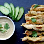 thai chicken skewers