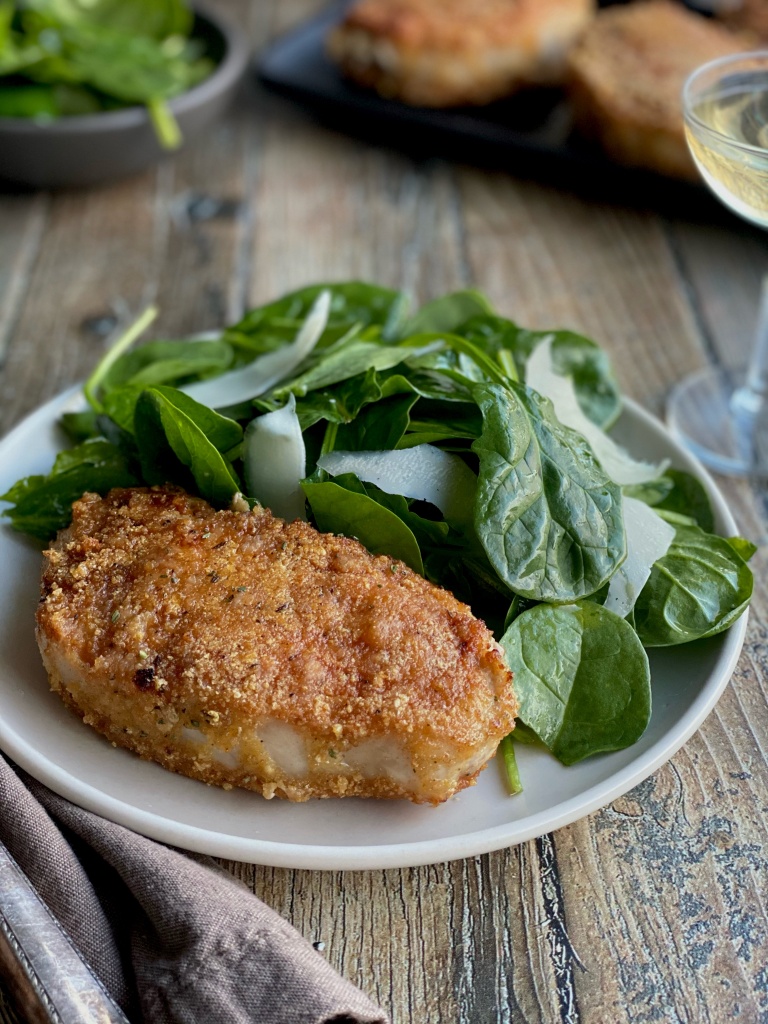 breaded pork chops