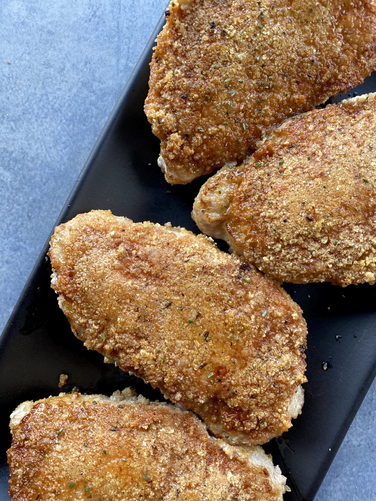 Panko Breaded Pork Chops