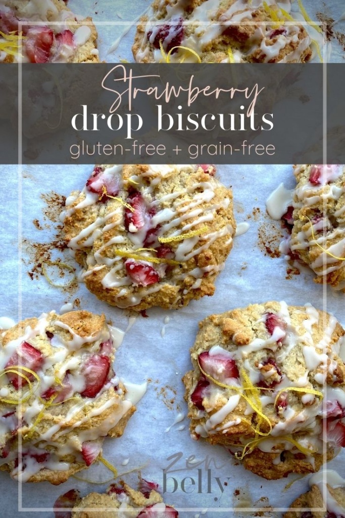 strawberry drop biscuits