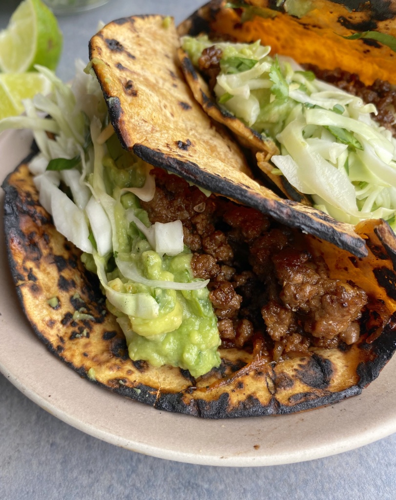 spicy lamb tacos