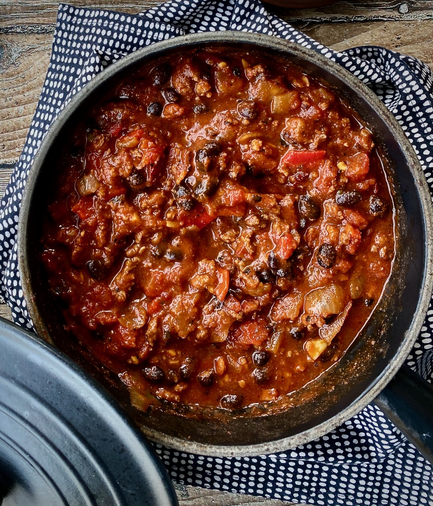 beef and bacon chili