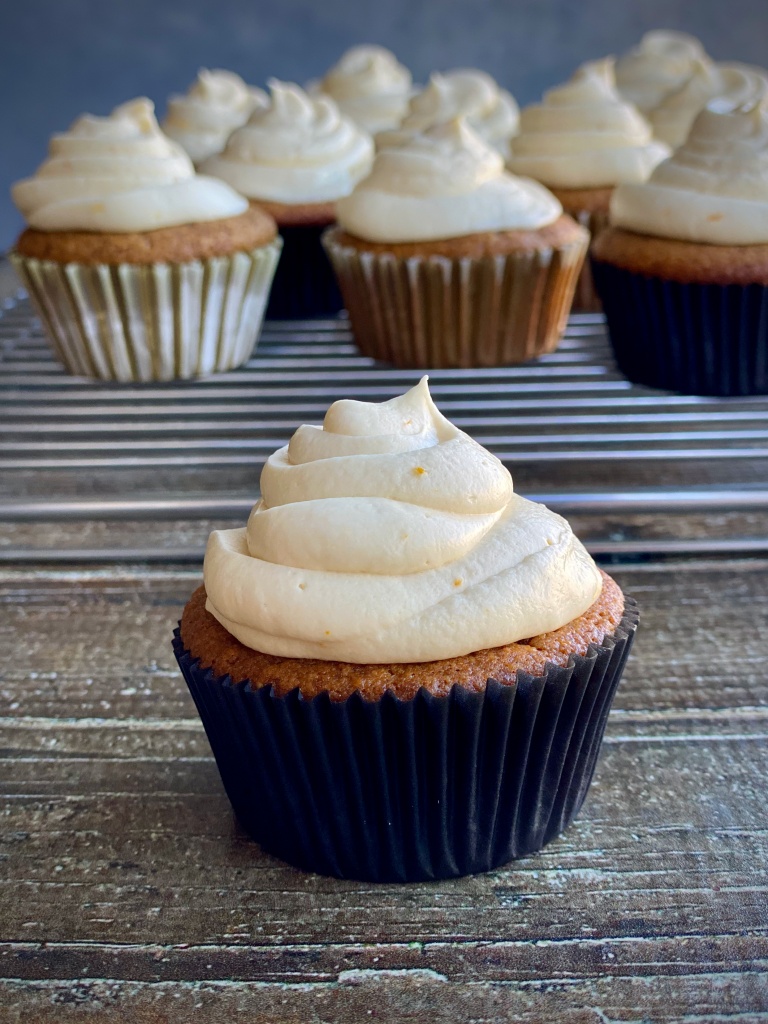 pumpkin spice cupcakes